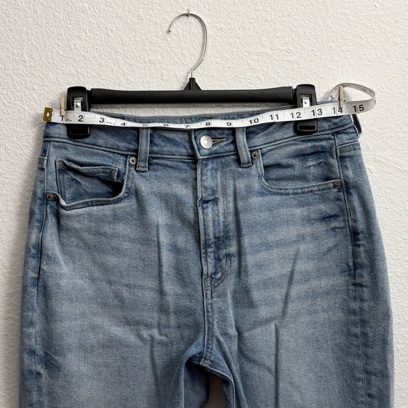 American Eagle AE Mom Straight Jean stretch Women's Jeans size 6 short - Picture 10 of 12